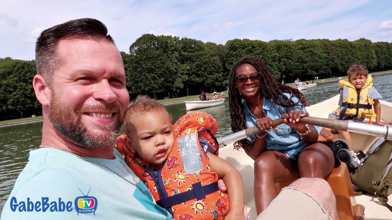 BOATING AT A PALACE IN FRANCE 🛶