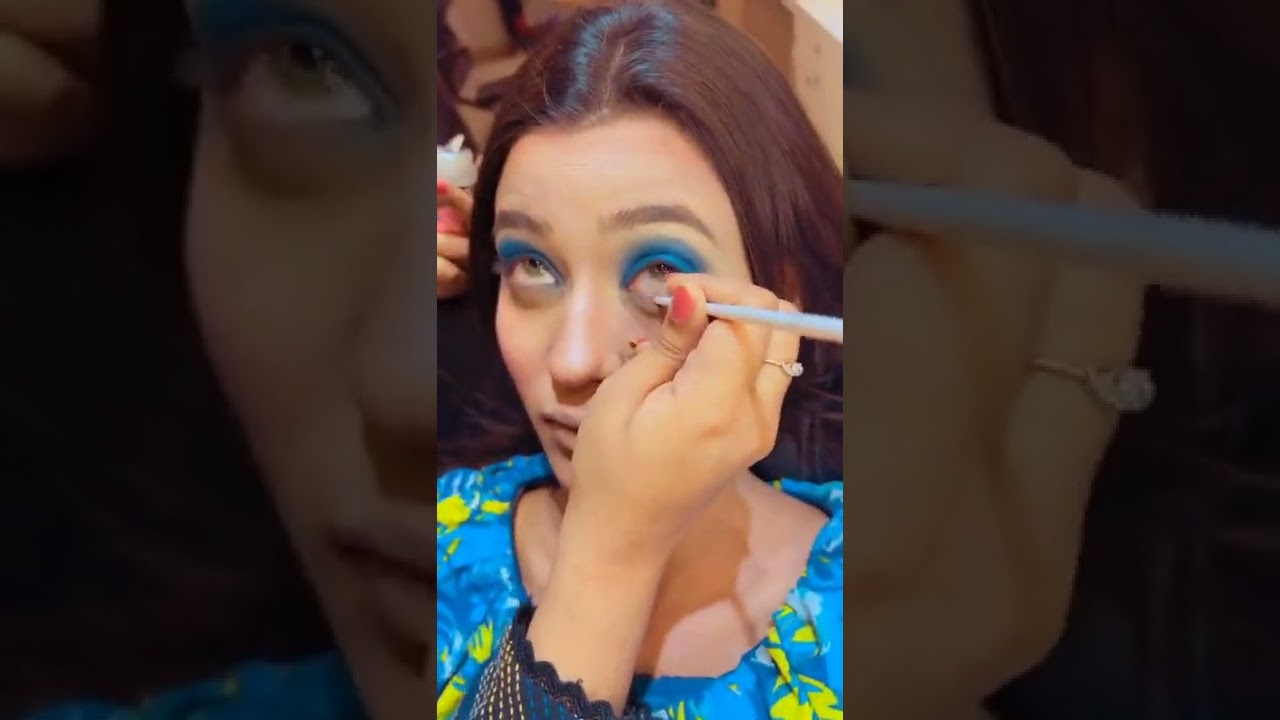 Dramatic look ❤️ #suzanzbeautysalon #inspiredbyfrozen #subscribemychannel💕💕
