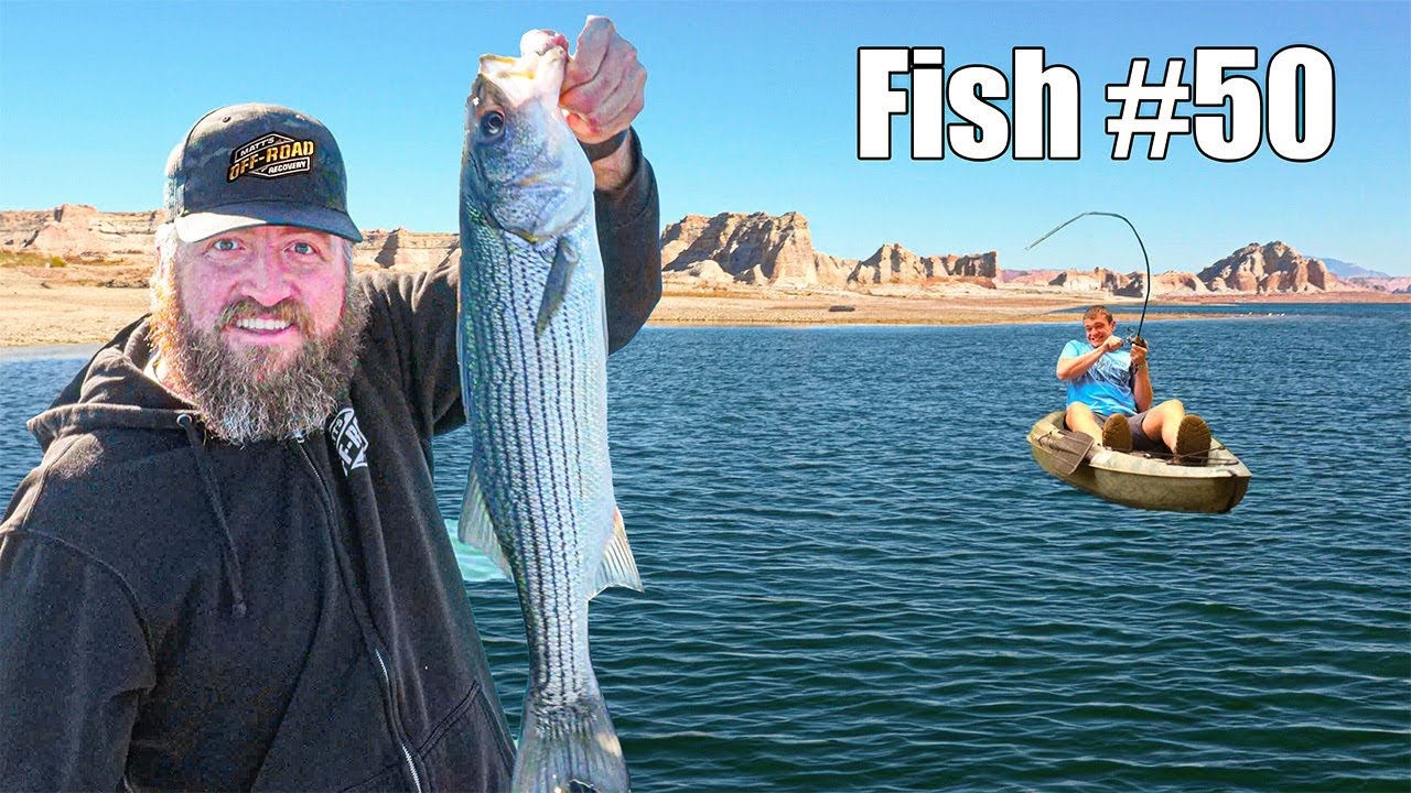 Can I Catch 100 Fish At Lake Powell?