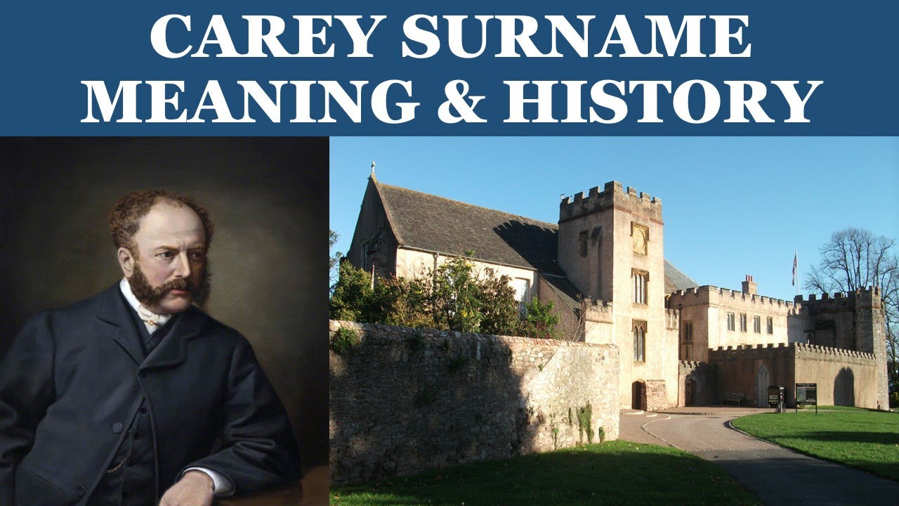 Carey Surname History
