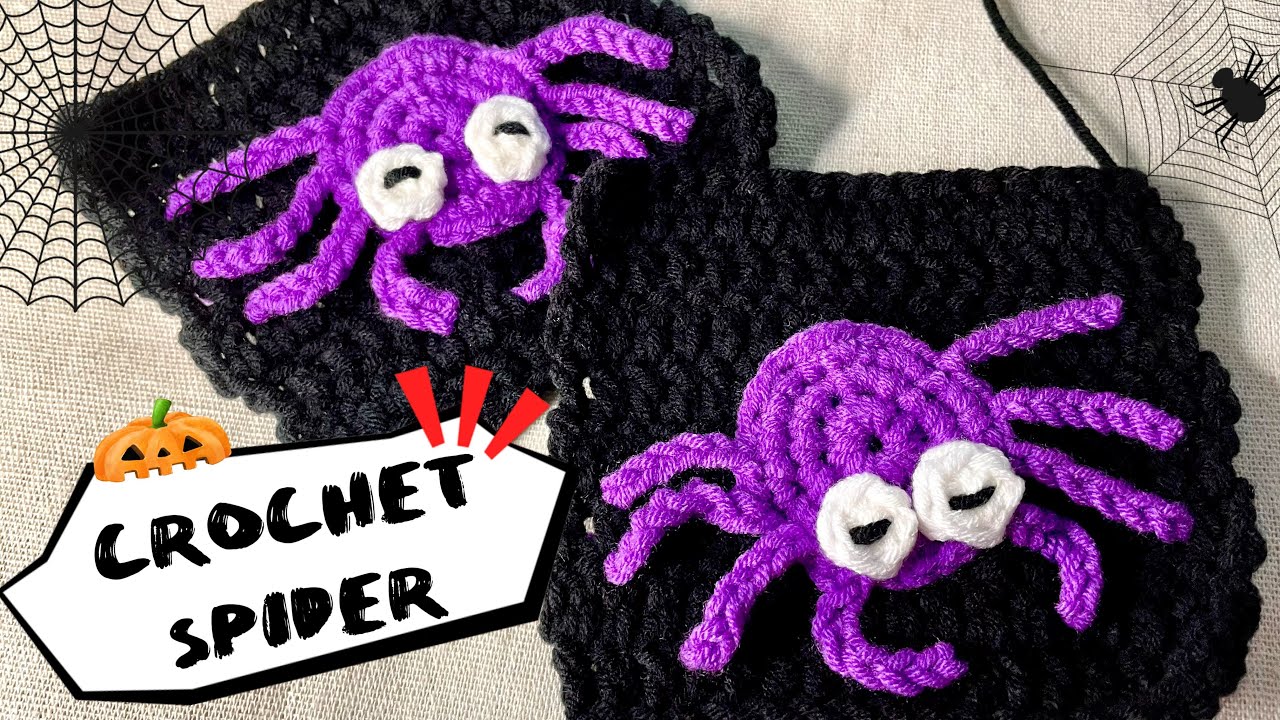 Crochet Spider | Halloween🎃