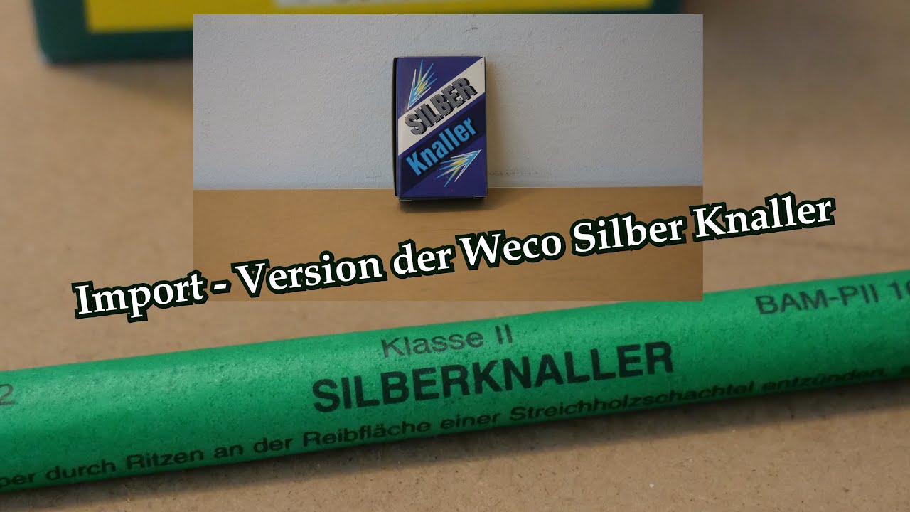 Weco Silber Knaller - Import Version - Rarität