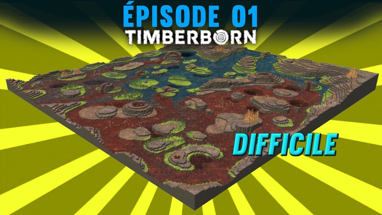 Les chutes de Castortrophe sont impitoyables (partie compl&egrave;te en difficile) // Timberborn &eacute;pisode 01