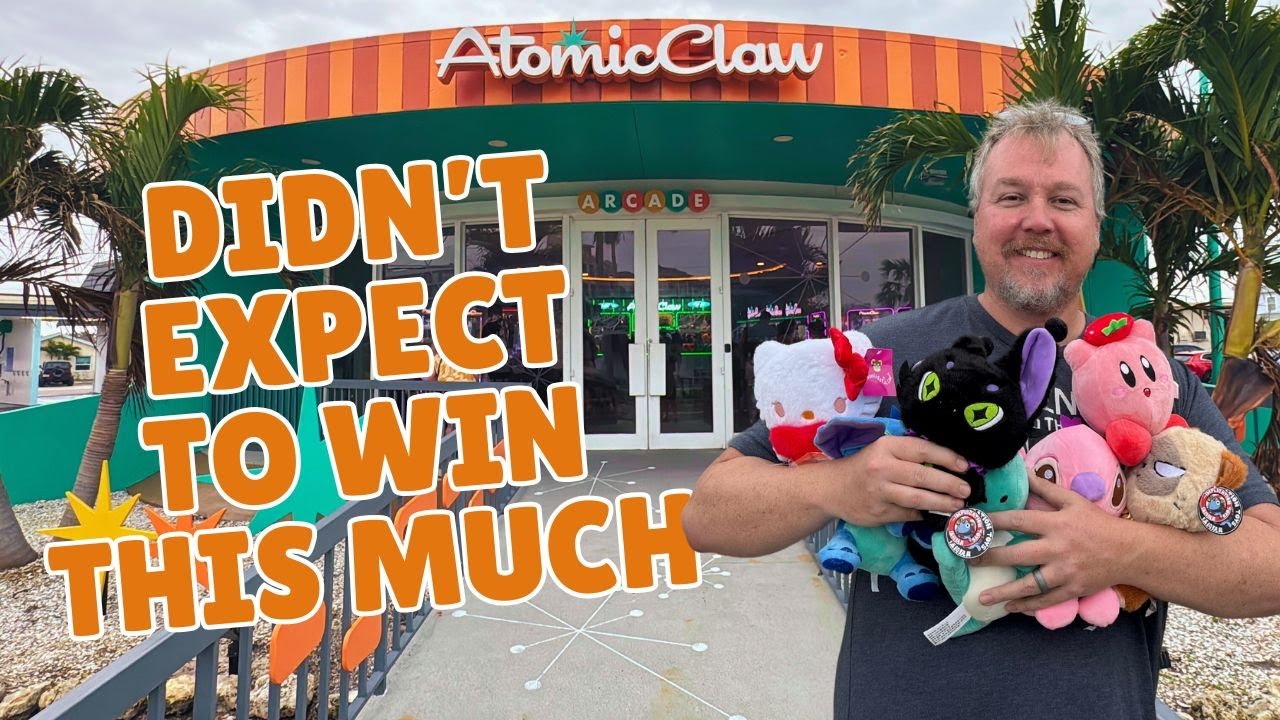 I Found a Claw Machine Arcade in Florida... and Accidentally Had Fun