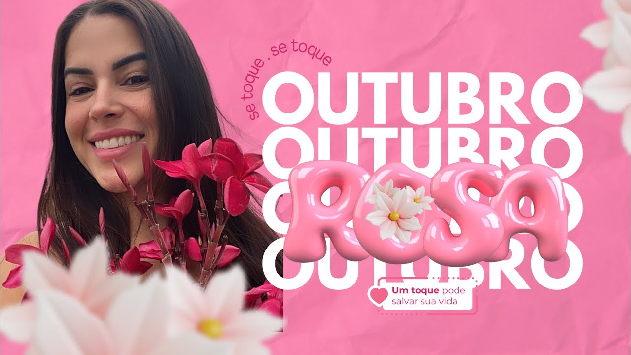 🌸 Outubro Rosa — quando o corpo fala, a mente sente e o espírito floresce