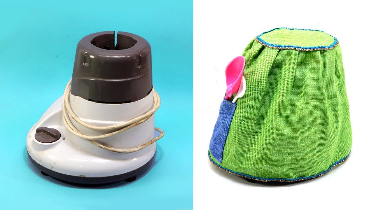 EASY & USEFUL MIXER GRINDER COVER IDEA from CLOTHES