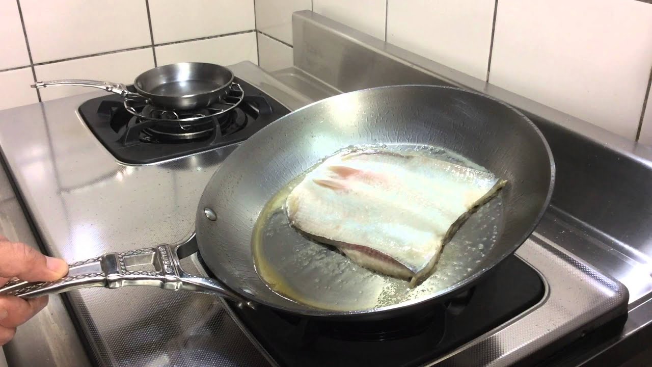 法國畢耶鍋～煎虱目魚～