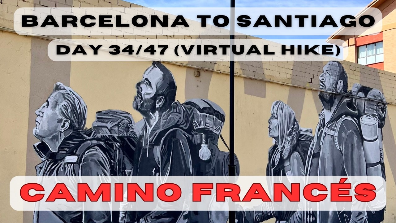 Day 34: Barcelona to Santiago - Calzadilla de la Cueza to Sahagún (Camino Catalan-Aragones-Frances)