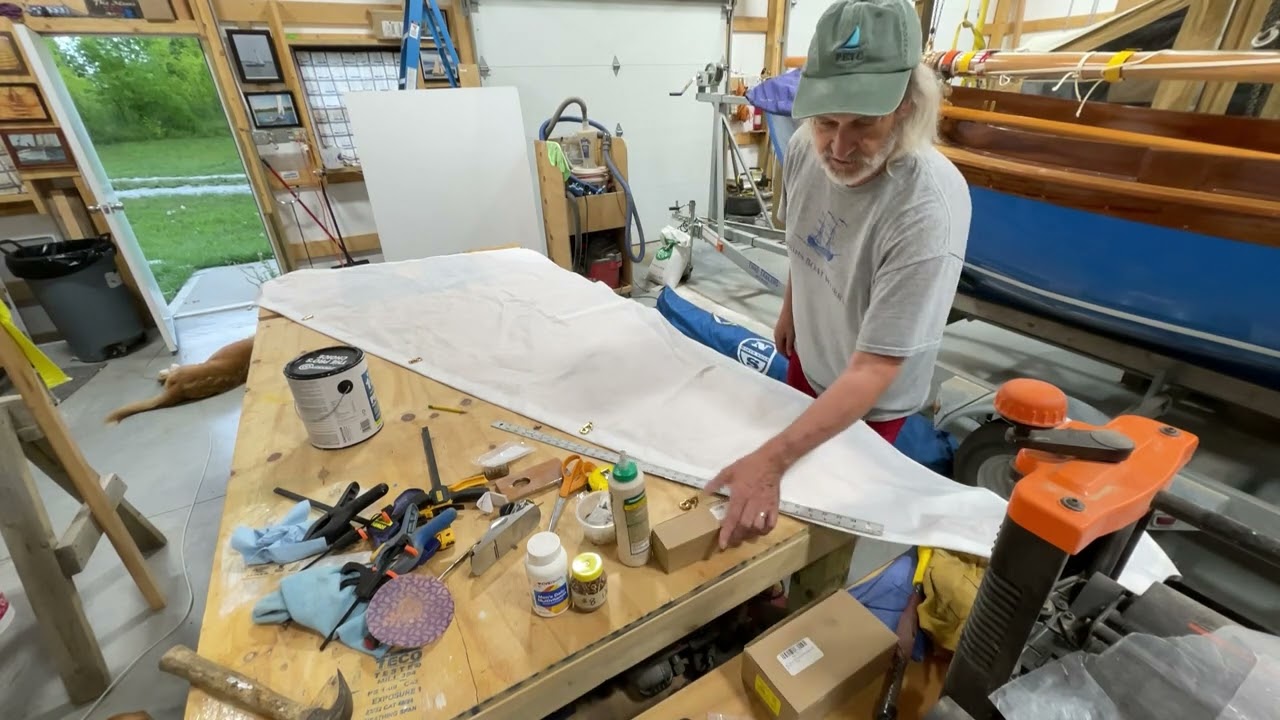 How to Add Jib Hanks onto Your Sail - Haven 12 1/2
