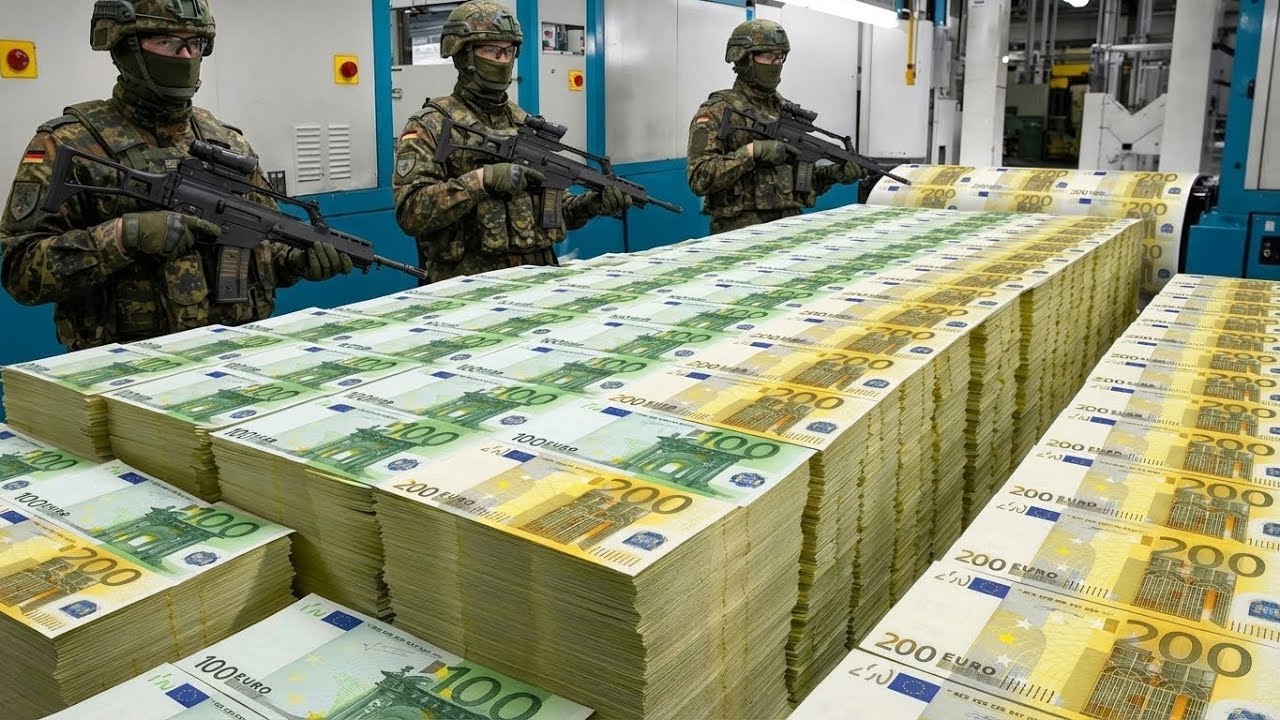 Wie der Euro hergestellt wird – Ein Blick in die Geldfabrik der EU!