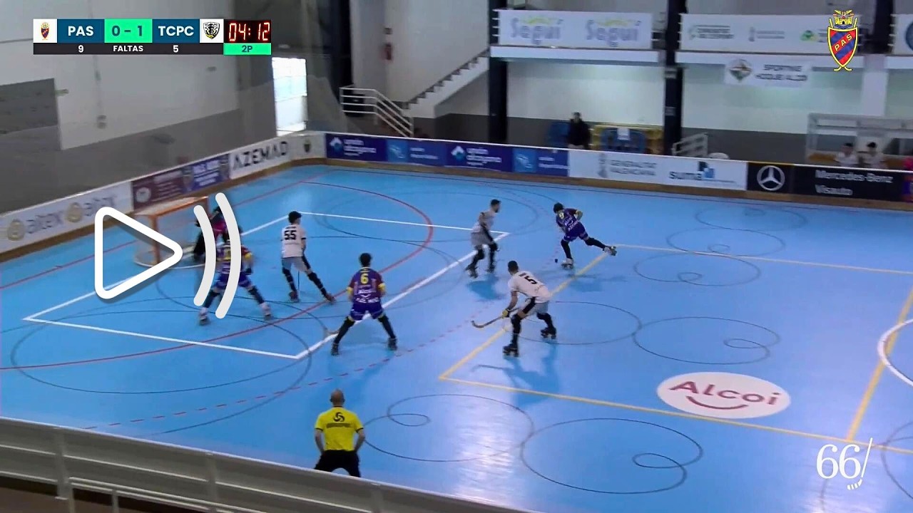 PAS Alcoi - Tres Cantos partit de la Jornada 20 d'OK Liga Bronce, temporada 2025/2026