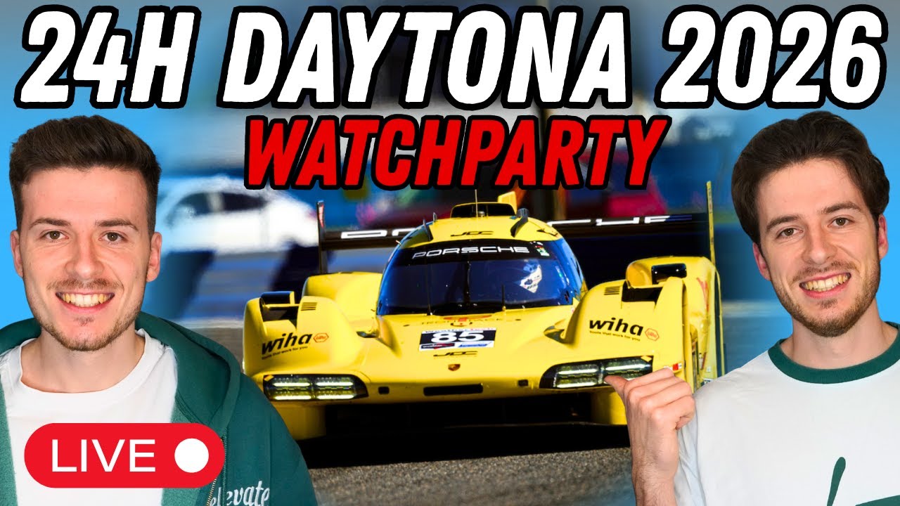 🔴24H DAYTONA WATCHPARTY🔴 [deutsch]