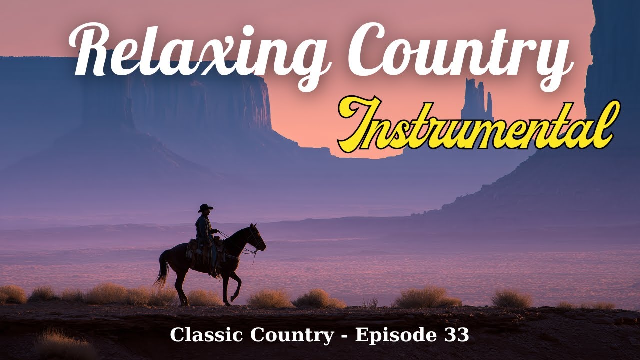 Classic Country Instrumental – 1 Hour of Peaceful Music for Study, Rest & Sleep (No Vocals) | Ep.33