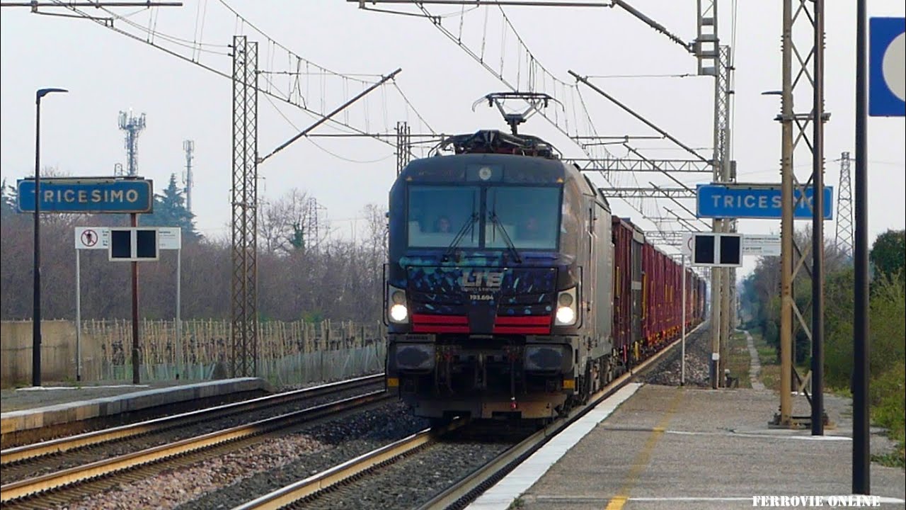 LINEA PONTEBBANA: IN SU PER L'AUSTRIA CON I TRANSITI A TRICESIMO SAN PELAGIO !!
