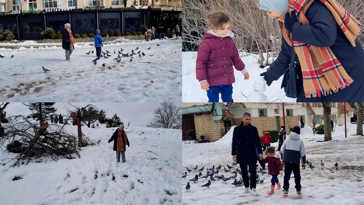 سجى برجل الثلج فرحات وليه كلات ❄️ راوية احسن زلقة ليها وقعات 🫢