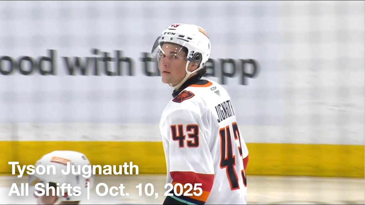 Tyson Jugnauth (CVF43) | All Shifts | Coachella Valley Firebirds vs. San Diego Gulls | 03 30 2025
