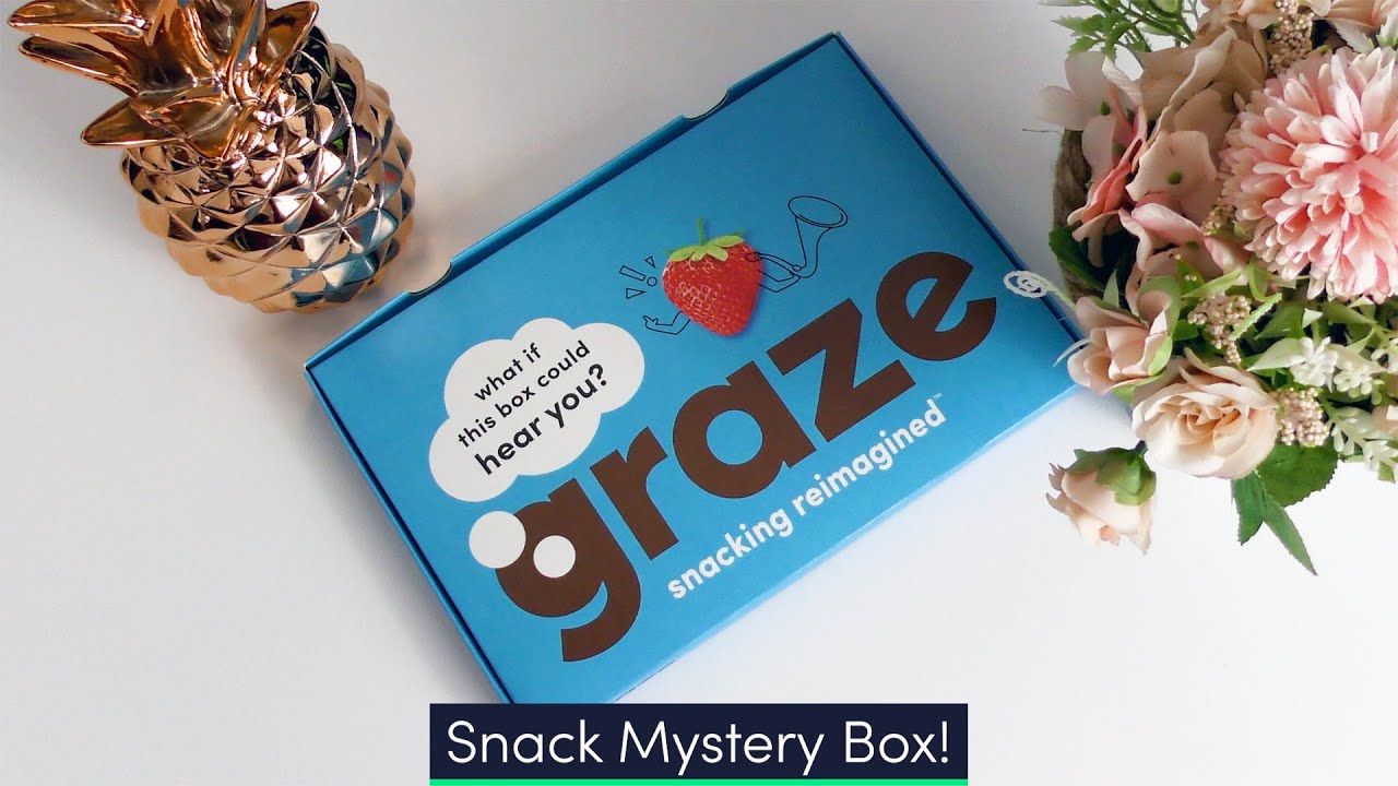 Graze Variety Box - The MYSTERY BOX of Snacks. Unboxing & Taste Test!