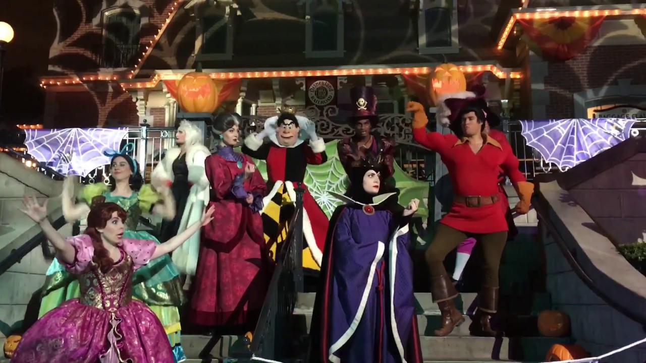 GOODNIGHT Villains! Mickey's Halloween Party // Disneyland