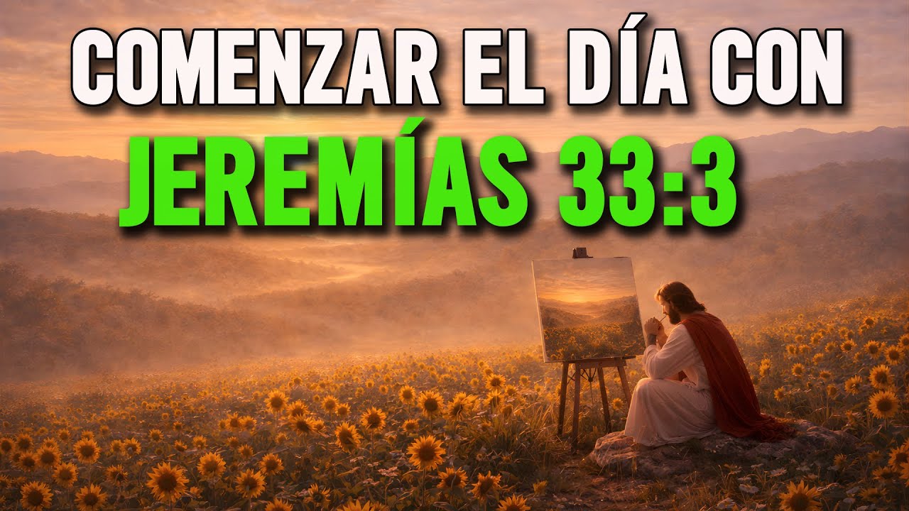 JEREMÍAS 33: 3| Oración de la Mañana para Revelación y Sabiduría Divina