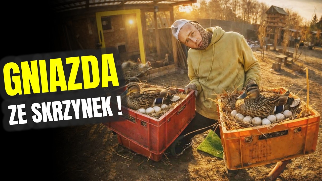 GNIAZDA DLA KACZEK 🦆 + zaglądam do króliczego gniazda ! odc. 844