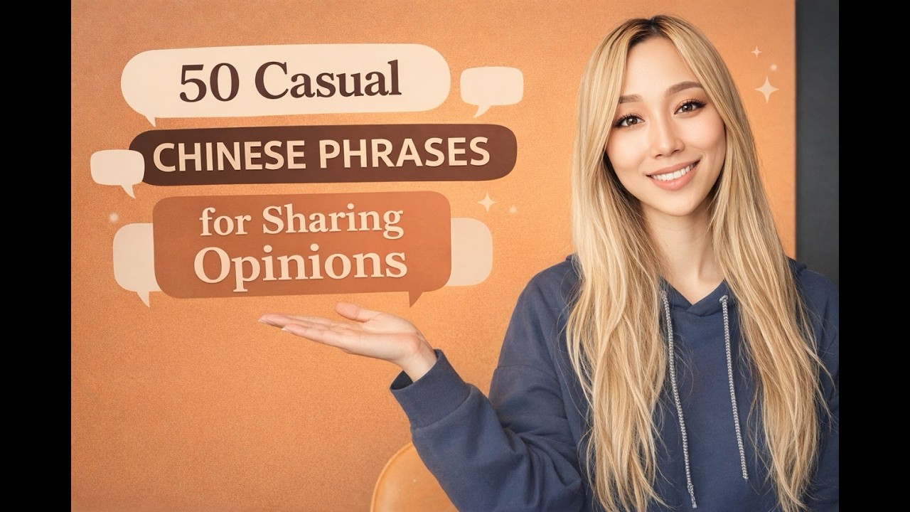50 Casual Chinese Phrases for Sharing Opinions & Disagreeing, Mandarin for Beginners