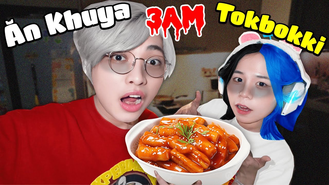 ĂN KHUYA C&Ugrave;NG KAIRON TẬP 1 : Kai V&agrave; Sim L&eacute;n Ăn Tokbokki Khuya L&uacute;c 12H Đ&Ecirc;M 😂