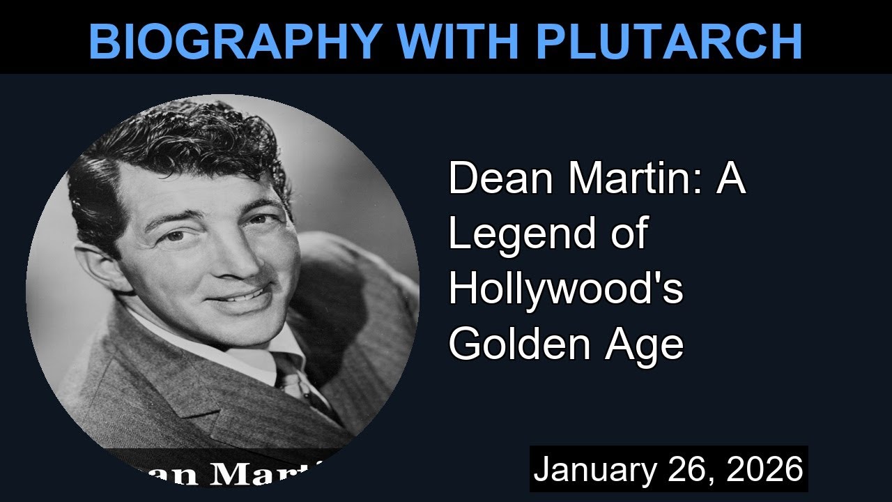 Dean Martin: A Legend of Hollywood's Golden Age | Biography With Plutarch