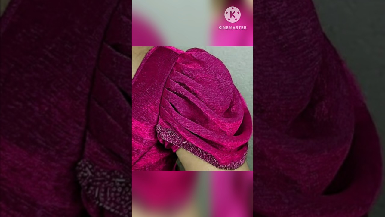Viral saree ki 🎉 blouse sleeve design baju design बाजू डिजाइन New Latest model ब्लाउज डिजाईन नेक