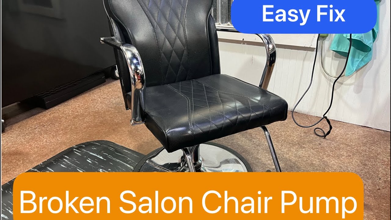 How to replace a broken salon chair pump easily