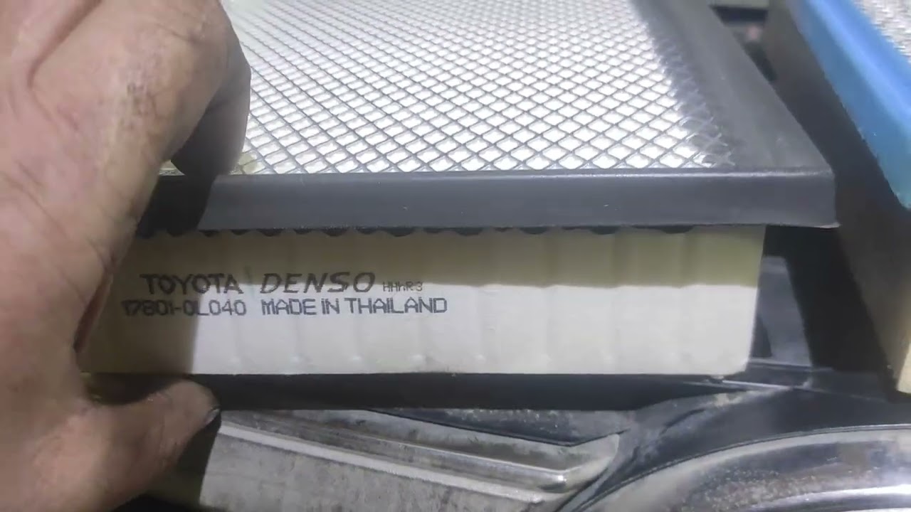 Тойота оригинальный и не оригинальный воздушные фильтра