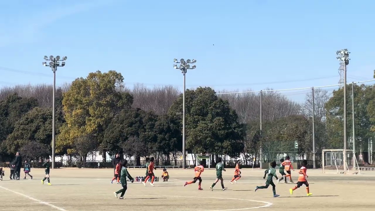 一試合目前半