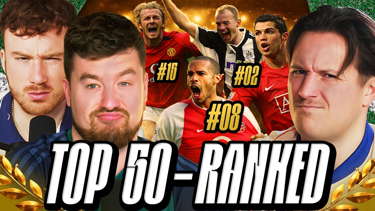We FINALLY Settled The Premier League GOAT Debate! TOP 50 PL Players RANKED...