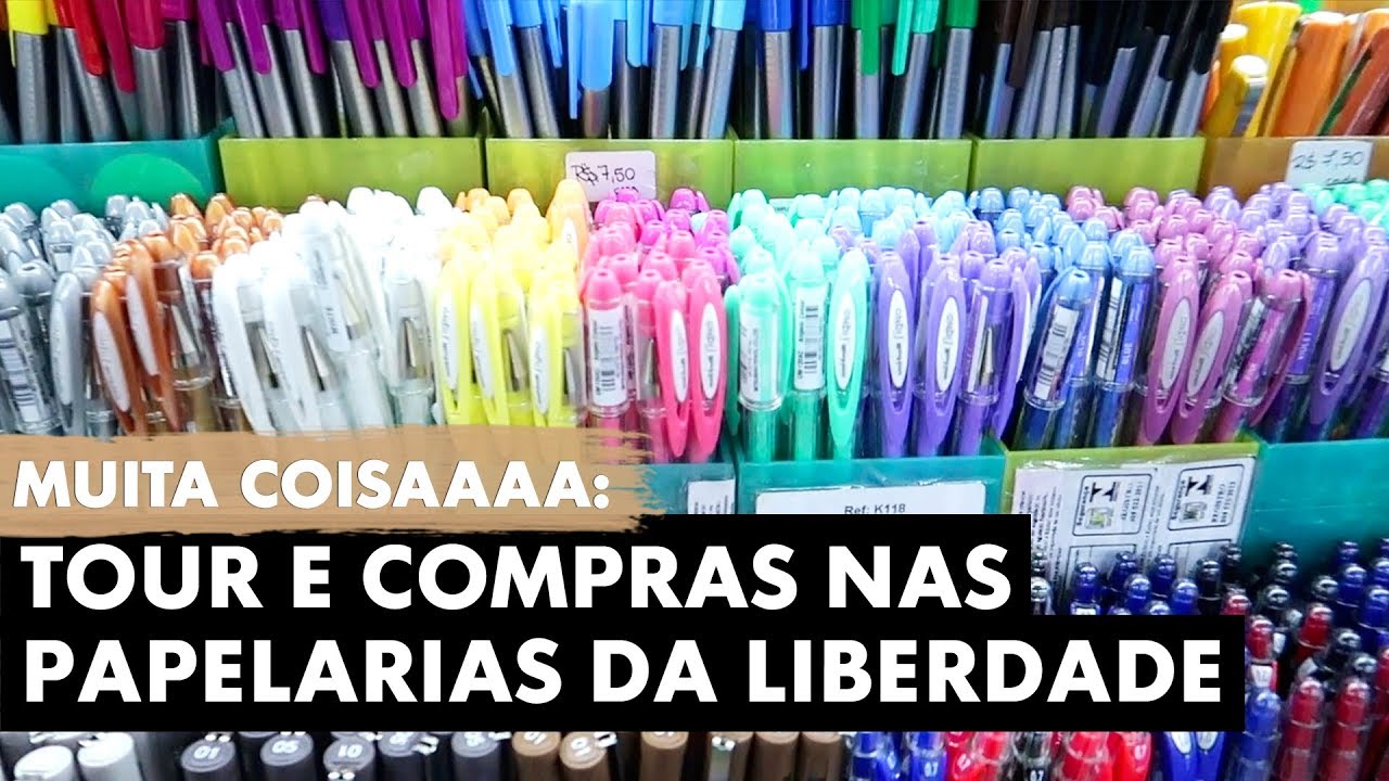 TOUR PAPELARIAS NA LIBERDADE | Primeiro Rabisco