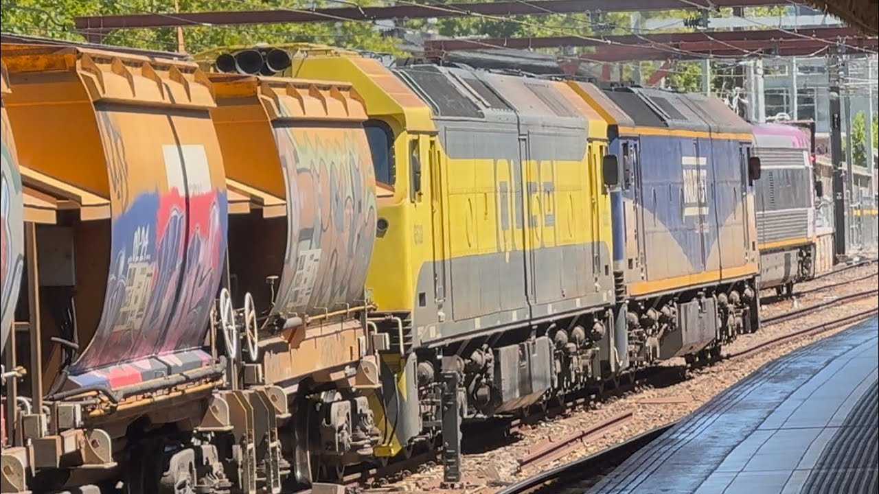 Rescued Apex Train | Qube G532 failed at Caulfield, G512 Light Engine Rescue | 20.02.2026