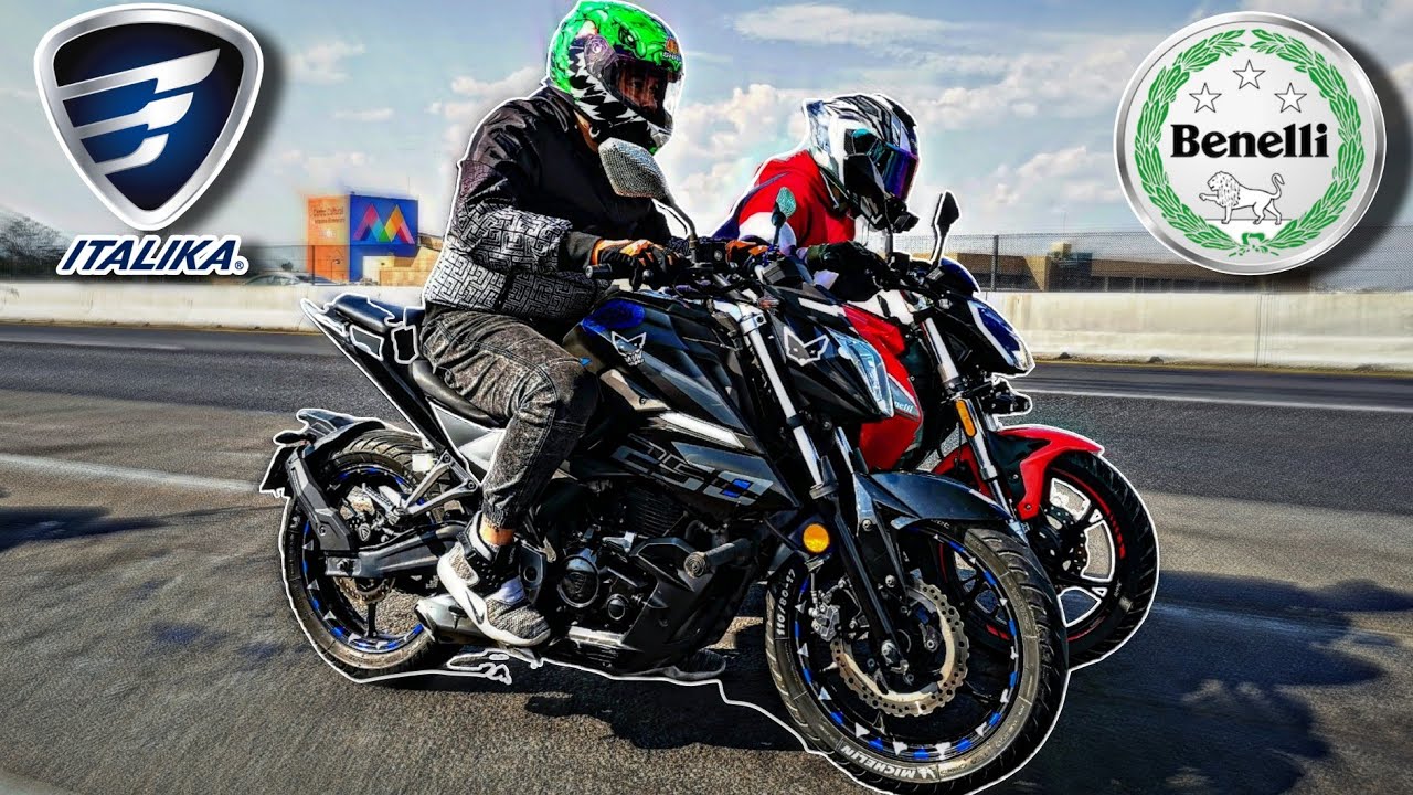 Benelli 180S vs Italika 250Z|Carrera|¡Qué Pedo Con Esta Italiana!😳🤯😱