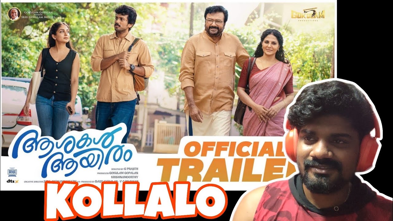 Aashakal Aayiram Trailer Reaction | Jayaram & Kalidas Jayaram | Emotional 🔥