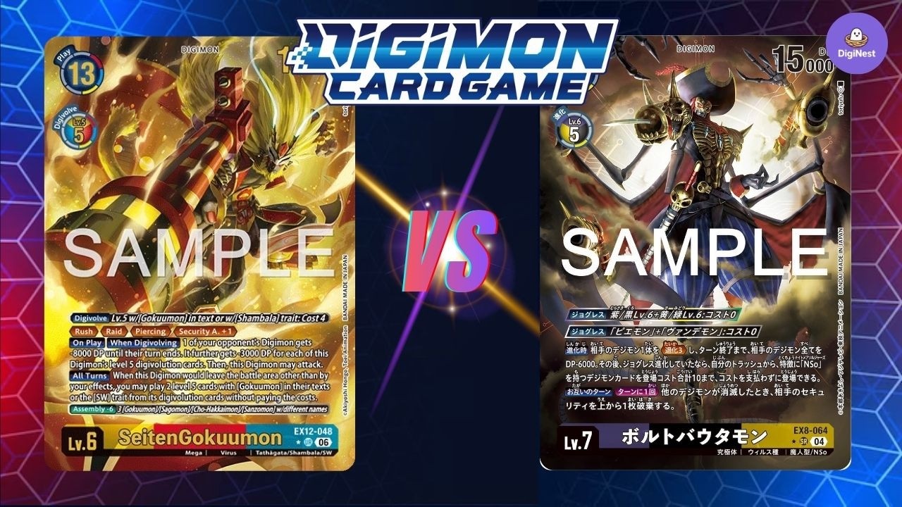 Saiyu Warriors vs NSO | Digimon Card Game