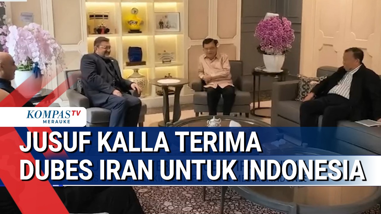 Jusuf Kalla Terima Dubes Iran Untuk Indonesia