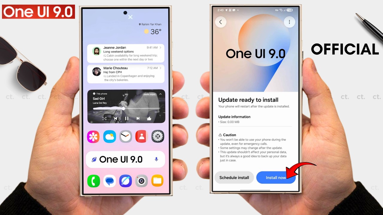 Samsung One UI 9.0 на Android 17 &mdash; ОФИЦИАЛЬНО!