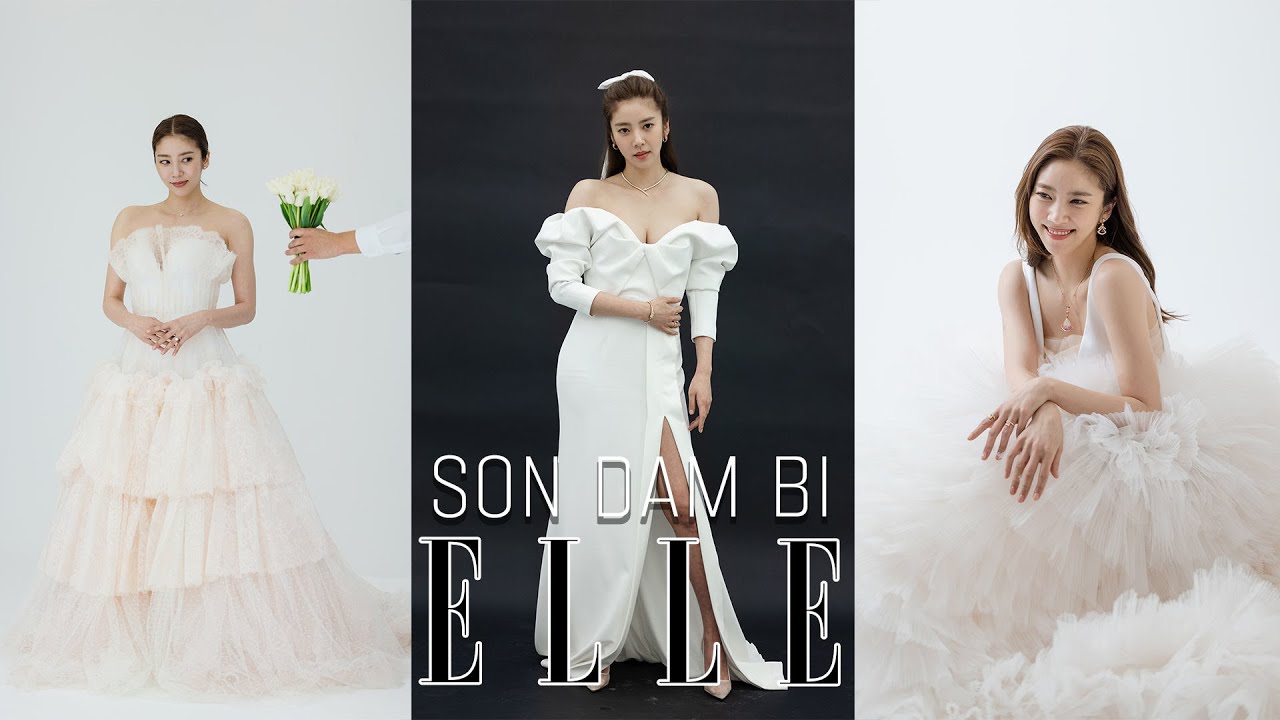 [H& -손담비] '엘르' 웨딩 화보 비하인드👰📸