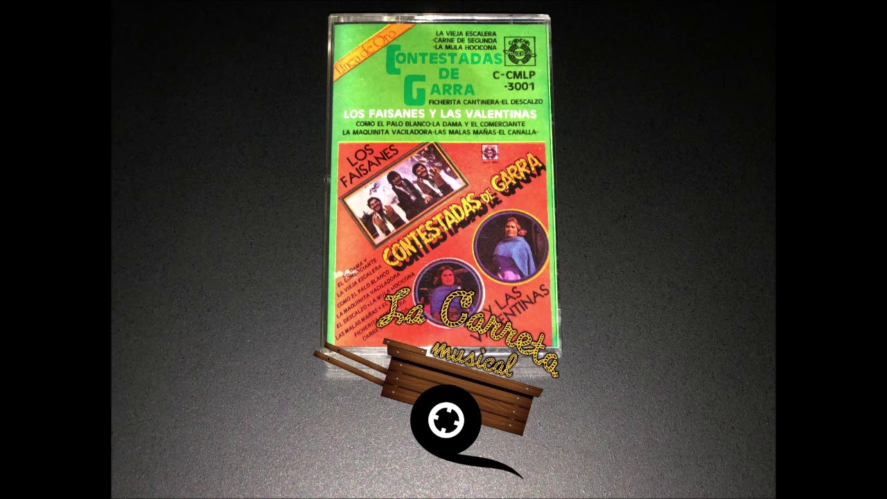 Los Faisanes Y Las Valentinas -- Contestadas Con Garra (Cassette Completo)
