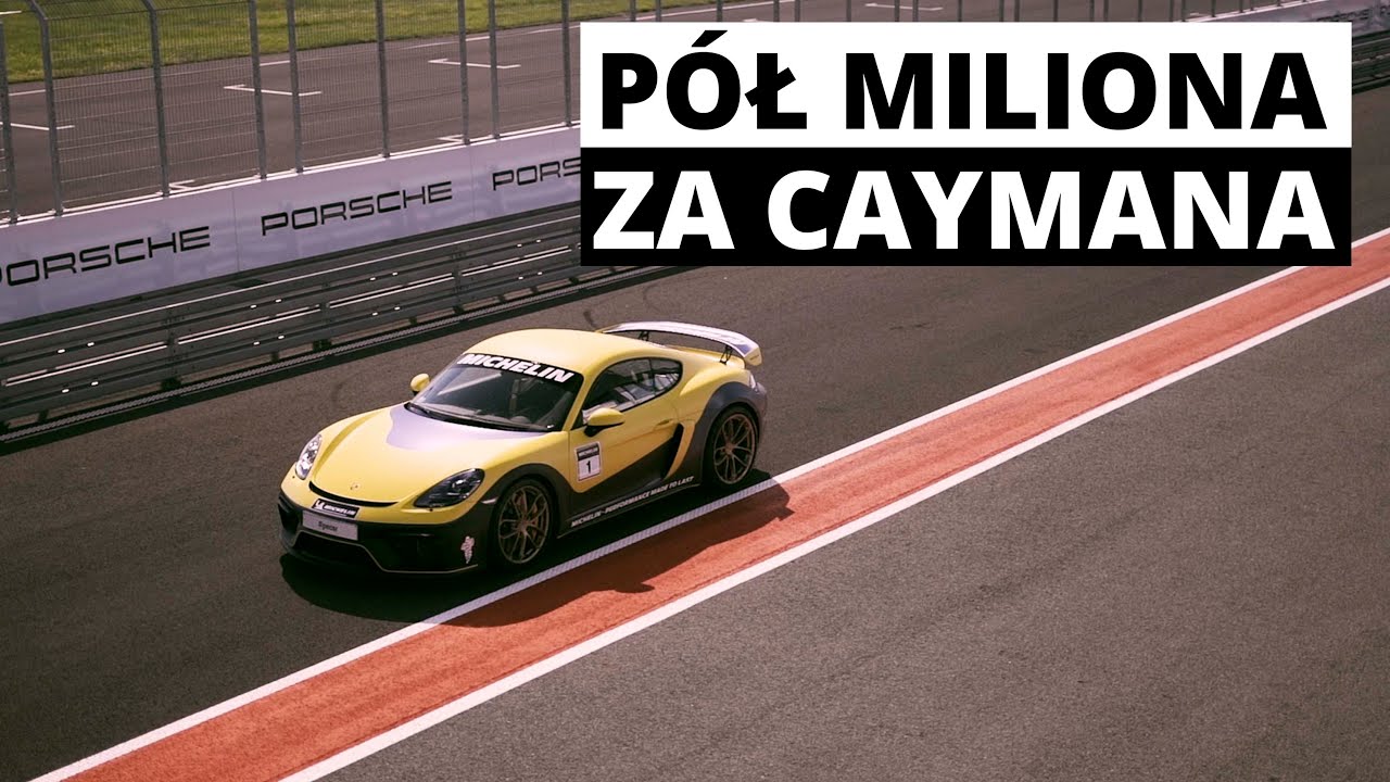 Cayman GT4 - p&oacute;ł miliona za auto bez klamek