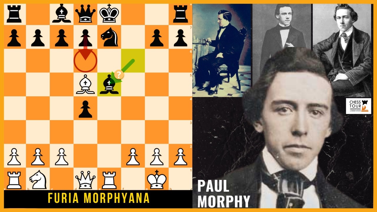 IMPLACABLE ataque de Morphy que REVIENTA la casa negra! 🔥 Morphy - Dominguez, 1864