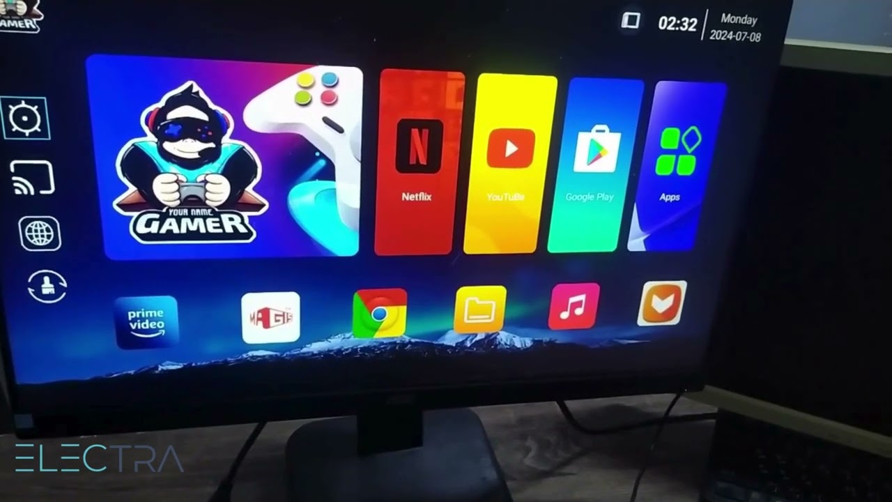 طريقة تشغيل جهاز الجيم ستيك اصدار الاندرويد - Game TV Stick