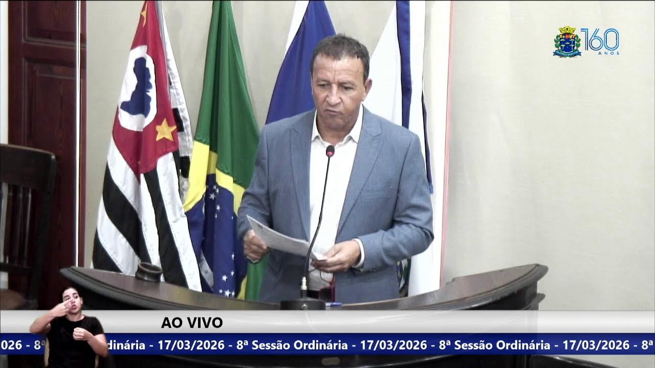 8ª Sessão Ordinária - 17/03/2026