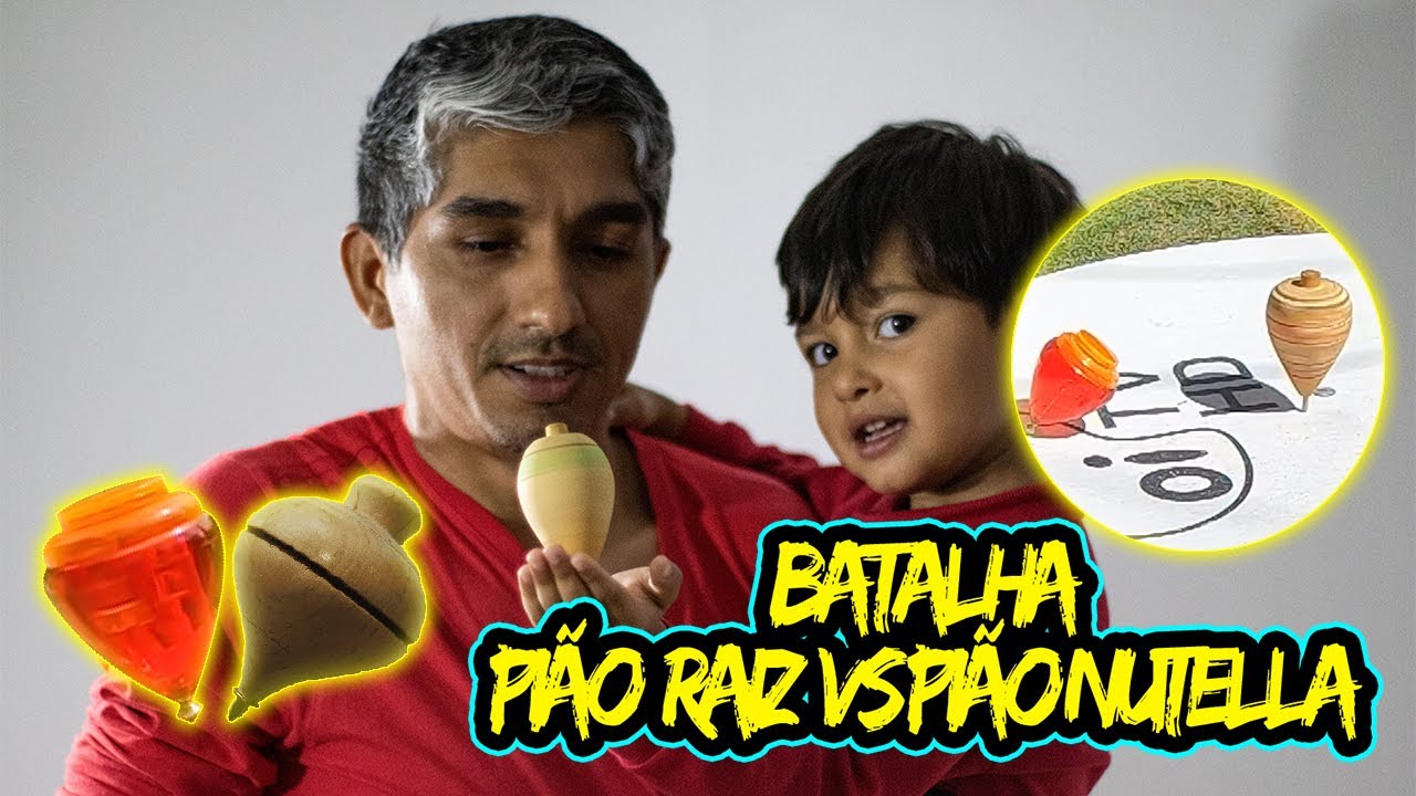 FIZ UMA BATALHA ENTRE PIÃO DE MADEIRA X PIÃO FENIX (REIDOPIÃO)