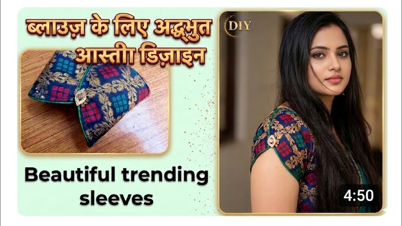 Trending blouse sleeves design