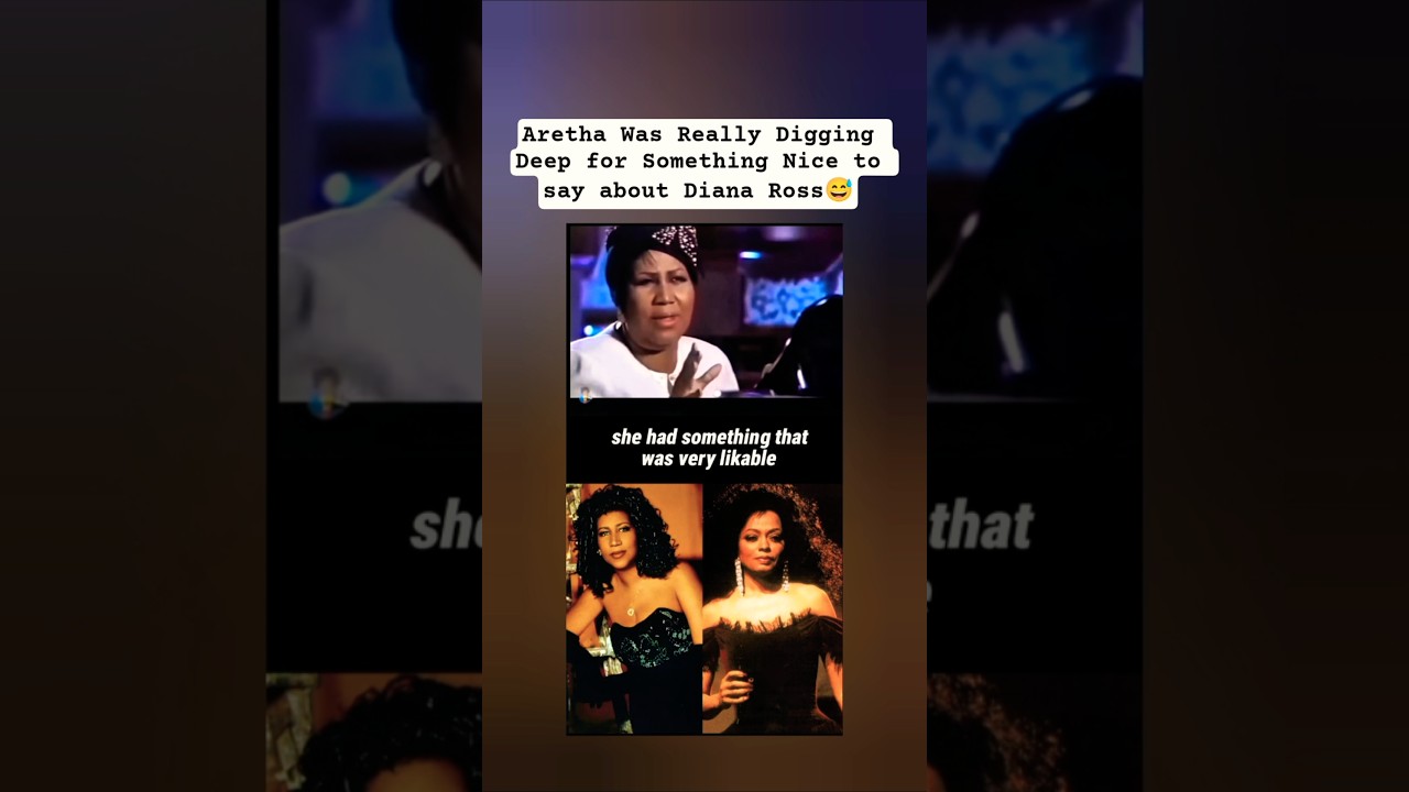 Never Knew Aretha & Diana Ross Had So Much in Common!😂 | #diva #shorts #shade