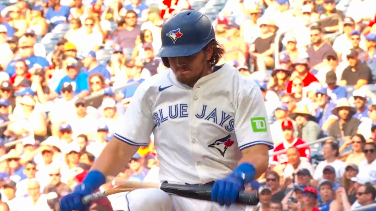 Addison Barger destroys his bat, then hits a walkoff - explained