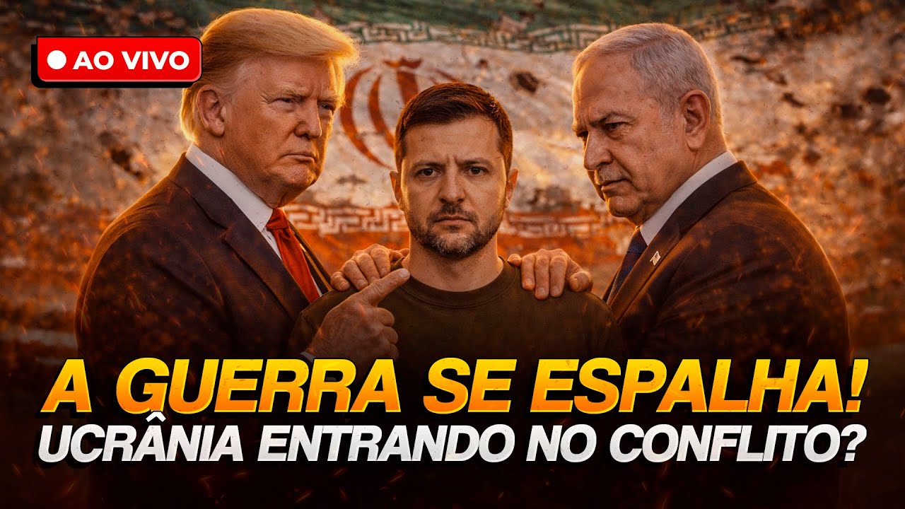 Ucrânia entra na GUERRA do Irã? Zelensky foi procurado por árabes! | Crise EUA x Irã #18